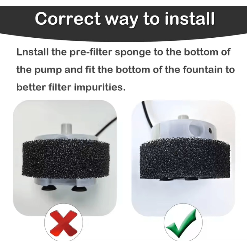 USB Pet Fountain Replacement Pump Quiet Submersible Water Pump For Cat Fountains 2