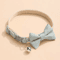 Bow Bell Adjustable Pet Collar For Cats Small Dogs 1