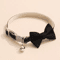 Bow Bell Adjustable Pet Collar For Cats Small Dogs 2