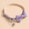 Bow Bell Adjustable Pet Collar For Cats Small Dogs 4