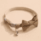 Bow Bell Adjustable Pet Collar For Cats Small Dogs 6