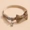 Bow Bell Adjustable Pet Collar For Cats Small Dogs 6