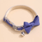 Bow Bell Adjustable Pet Collar For Cats Small Dogs 8