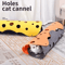 Foldable Cat Tunnel Bed Activity Play Mat For Indoor Cats 0