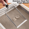 Premium Stainless Steel Cat Litter Scoop With Durable Aluminum Handle 0