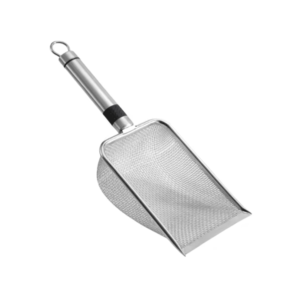 Premium Stainless Steel Cat Litter Scoop With Durable Aluminum Handle 4