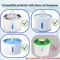 PureFlow 3Layer Cat Water Fountain Replacement Filters 2