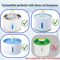 PureFlow 3Layer Cat Water Fountain Replacement Filters 2