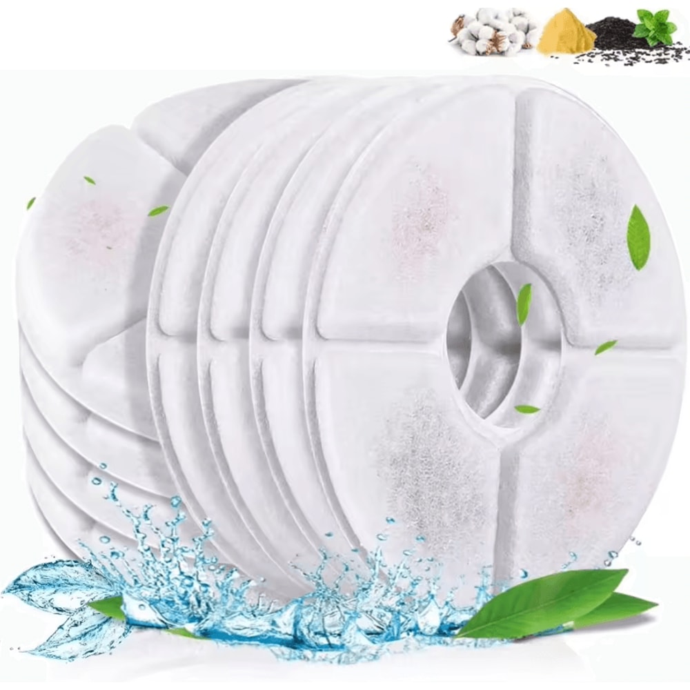 PureFlow 3Layer Cat Water Fountain Replacement Filters 4