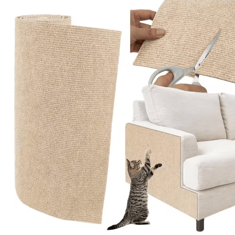 ScratchGuard DIY Cat Scratcher Mat Furniture Protector 2