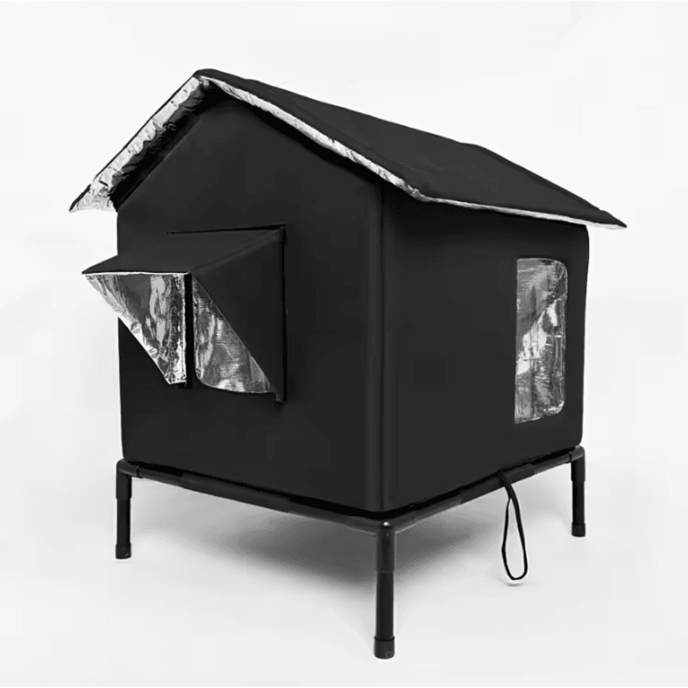 WarmHaven Insulated Outdoor Cat Shelter Winter Nest 2