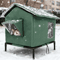 WarmHaven Insulated Outdoor Cat Shelter Winter Nest 3