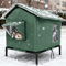 WarmHaven Insulated Outdoor Cat Shelter Winter Nest 3