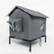 WarmHaven Insulated Outdoor Cat Shelter Winter Nest 4