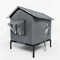 WarmHaven Insulated Outdoor Cat Shelter Winter Nest 4