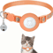 TrackSafe AirTag Cat Collar With Reflective Safety Design 1