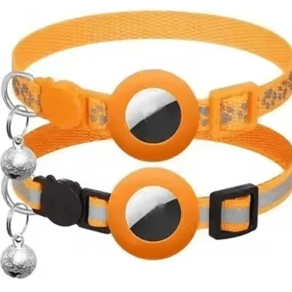 TrackSafe AirTag Cat Collar With Reflective Safety Design 2