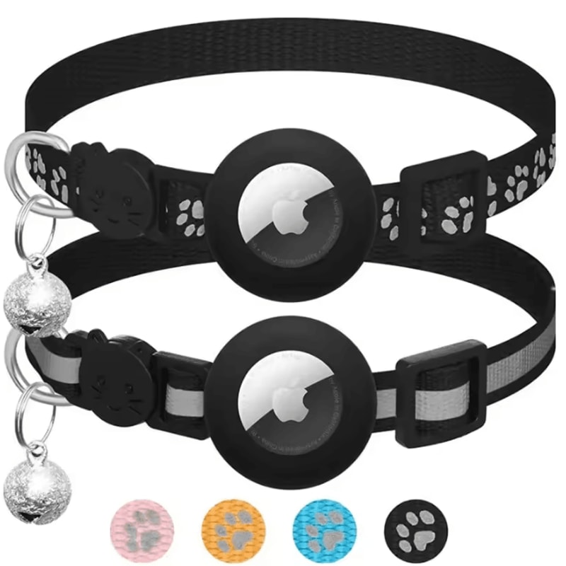 TrackSafe AirTag Cat Collar With Reflective Safety Design 5