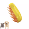 SteamGlow 3in1 Electric Pet Grooming Massage Brush 6