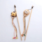 JinglePounce Interactive Cat Wand Toy With Bells Cartoon Charms 0