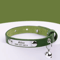 LuxeTag Personalized Leather Cat Collar With Engraved ID Bell 6