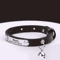 LuxeTag Personalized Leather Cat Collar With Engraved ID Bell 7