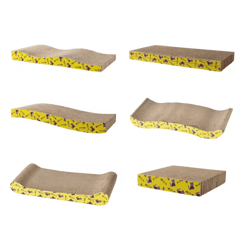 scratchnest cardboard cat scratcher bed & lounger