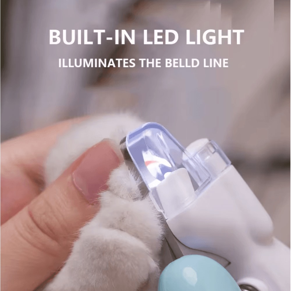 BrightTrim LED Pet Nail Clippers Professional Grooming Tool 1