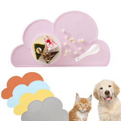 cleanpaws silicone pet feeding mat – waterproof food & water placemat