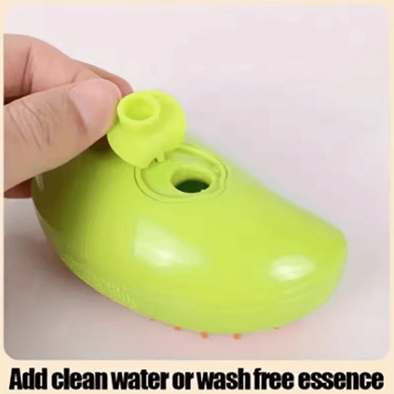SteamGroom 3in1 Electric Pet Steam Brush Massage Comb 1