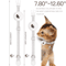 TrackBell AirTag Cat Collar Reflective Safety Collar With Bell 1