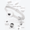 TrackBell AirTag Cat Collar Reflective Safety Collar With Bell 2