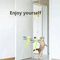 DoorDangler Interactive Hanging Cat Toy With Feather Teaser 1
