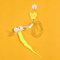 DoorDangler Interactive Hanging Cat Toy With Feather Teaser 3