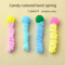 SpringBounce Colorful Cat Toy Springs Interactive Jump Chase Set 5