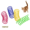 SpringBounce Colorful Cat Toy Springs Interactive Jump Chase Set 6