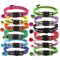 GlowSafe Reflective Breakaway Cat Collar With Bell 0
