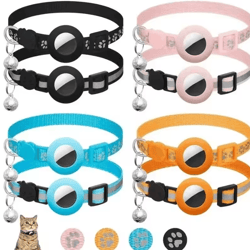 trackguard airtag cat collar with reflective safety design