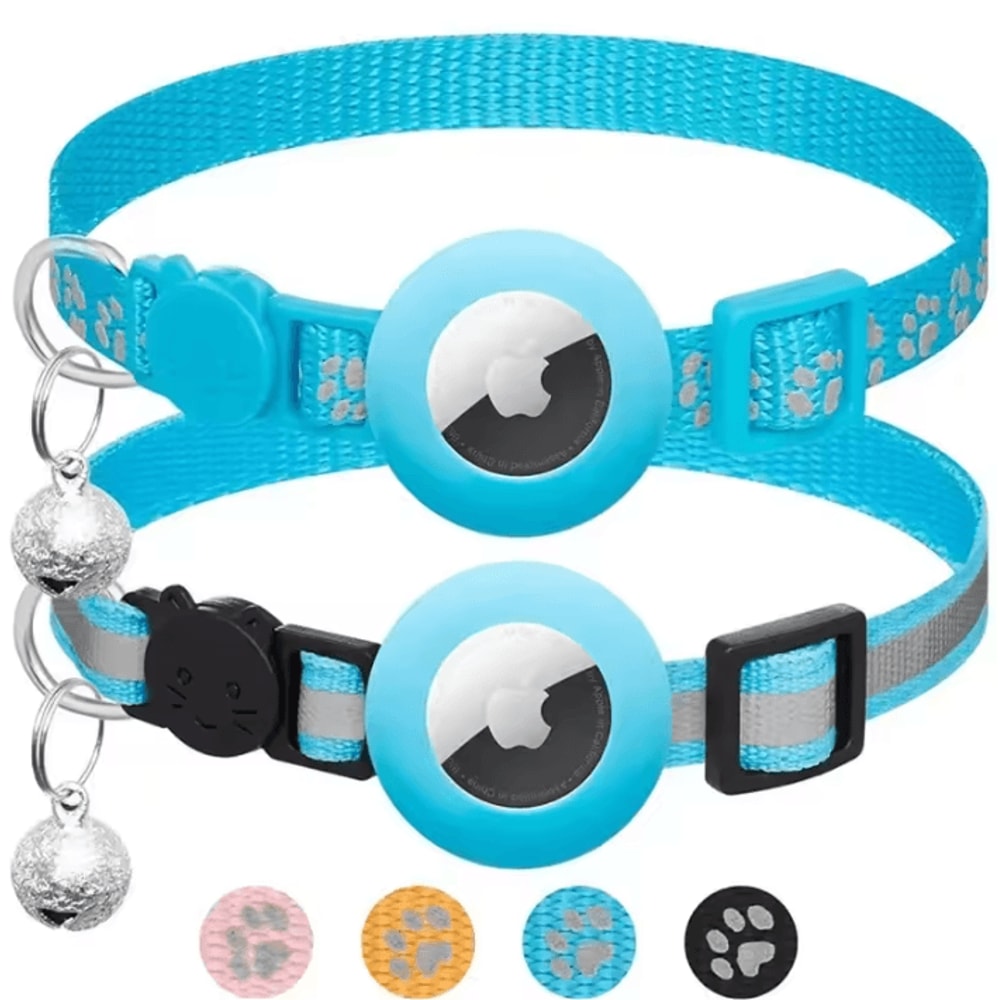 TrackGuard AirTag Cat Collar With Reflective Safety Design 10