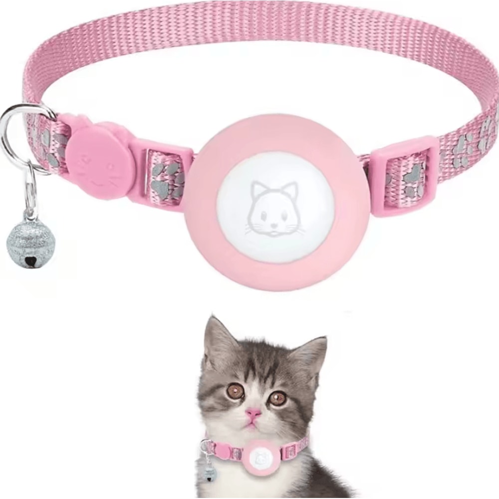 TrackGuard AirTag Cat Collar With Reflective Safety Design 5