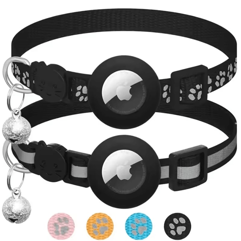 TrackGuard AirTag Cat Collar With Reflective Safety Design 6