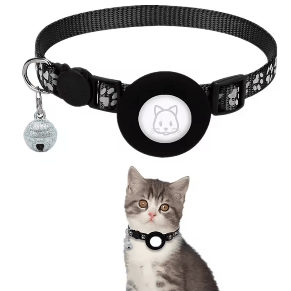 TrackGuard AirTag Cat Collar With Reflective Safety Design 7