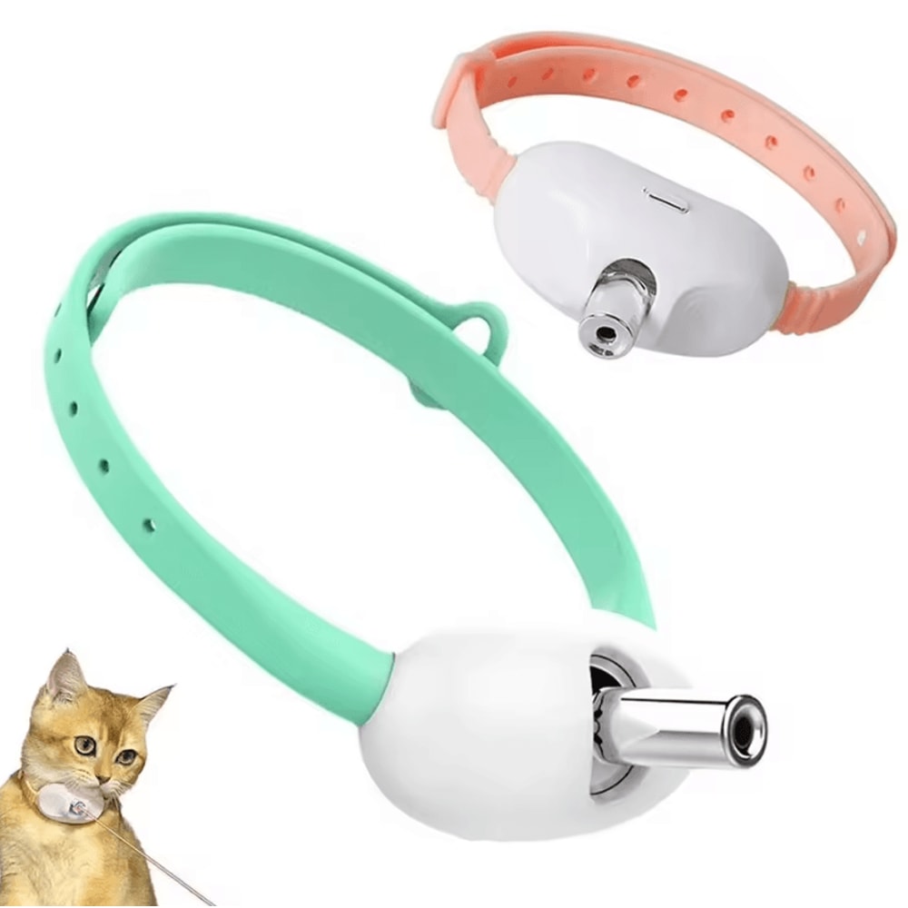 LaserPaws Rechargeable Automatic Laser Collar Toy For Cats 0