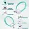 Smart Laser Cat Collar Rechargeable Interactive Cat Toy For Indoor Cats 2