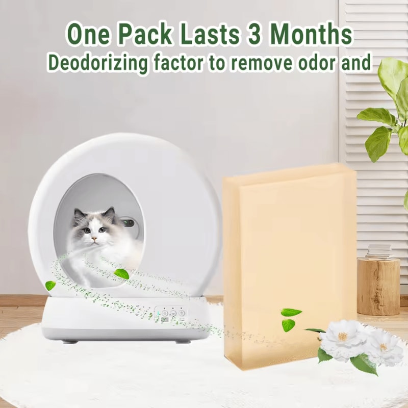 Cat Litter Deodorizer Replacement Cartridge Advanced Odor Control For SelfCleaning Litter Boxes 4