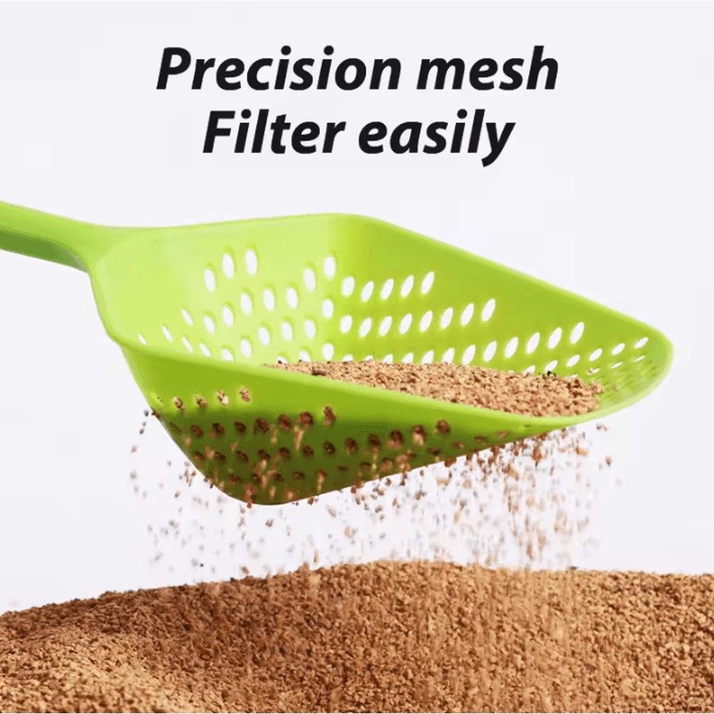 Large DeepShovel Cat Litter Scoop HeavyDuty Sifter For Fast Easy Cleaning 1