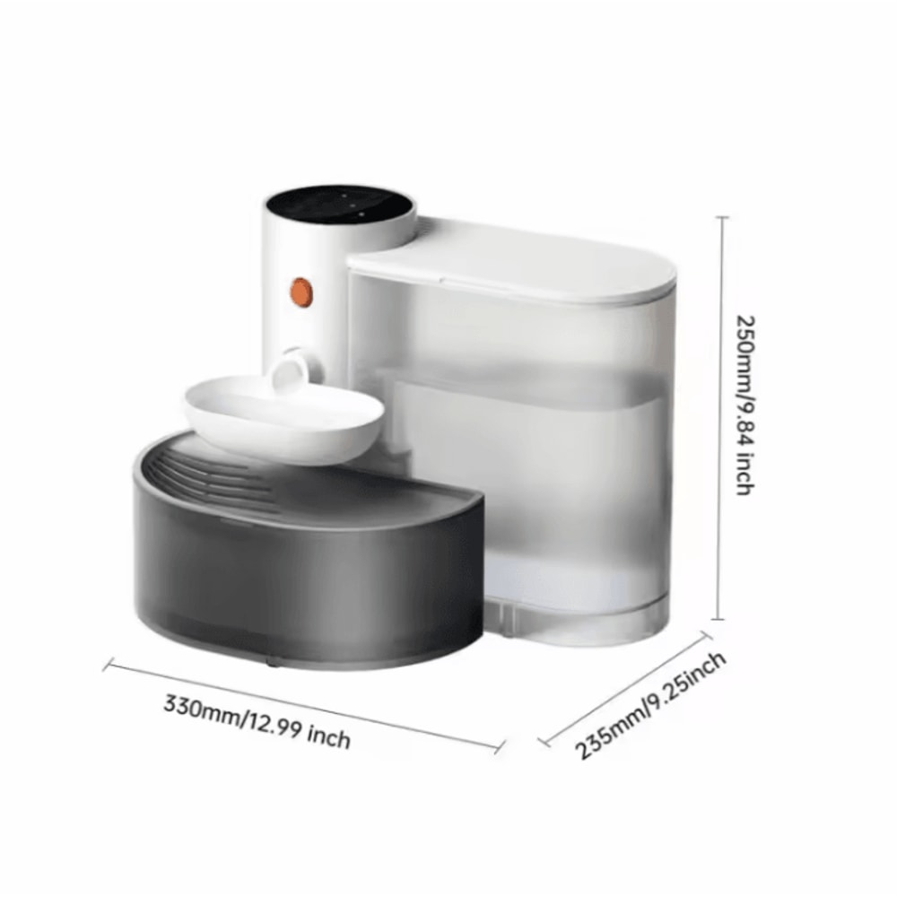 Smart MotionSensing Pet Water Dispenser Rechargeable Automatic Water Fountain For Cats Dogs 4