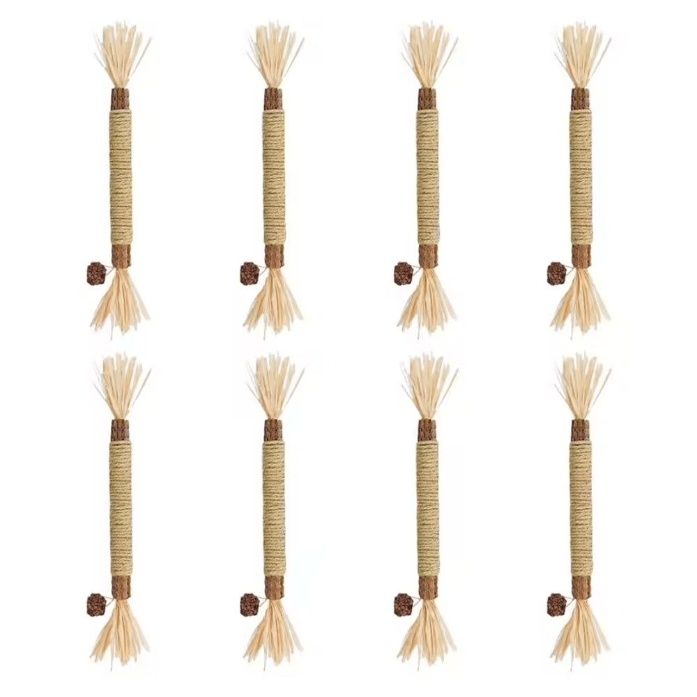 Cat Mint Dental Chew Stick Toy Natural Teeth Cleaning Interactive Cat Toy 4