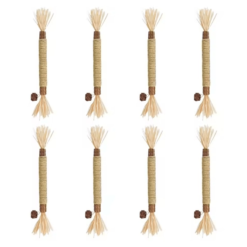 Cat Mint Dental Chew Stick Toy Natural Teeth Cleaning Interactive Cat Toy 4