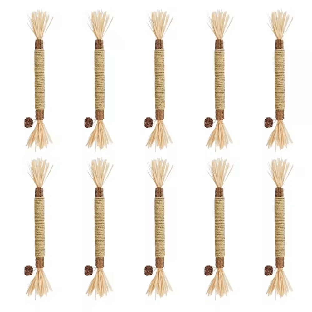 Cat Mint Dental Chew Stick Toy Natural Teeth Cleaning Interactive Cat Toy 5